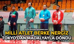Milli atlet Berke Nergiz, Tokyo’dan madalyayla döndü