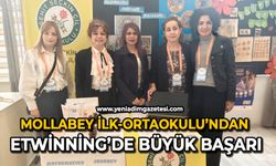 Mollabey İlk-Ortaokulu’ndan eTwinning’de büyük başarı