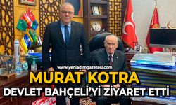 Murat Kotra, Devlet Bahçeli'yi ziyaret etti