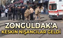 Zonguldak'a keskin nişancılar geldi