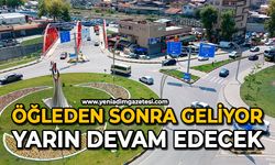 Öğleden sonra geliyor yarın devam edecek