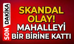 Mahalleyi birbirine kattı: Ekipler müdahale etti
