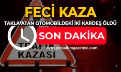 Feci kaza: Takla atan otomobildeki iki kardeş öldü