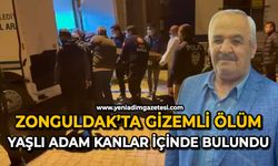 Zonguldak’ta gizemli ölüm: Yaşlı adam kanlar içinde bulundu