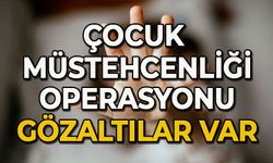 Çocuk Müstehcenliği operasyonu: Gözaltılar var