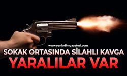 Sokak ortasında iki aile arasında silahlı kavga: 7 kişi yaralandı