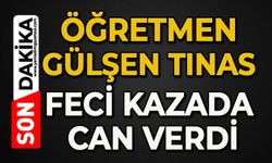 Öğretmen Gülşen Tınas feci kazada can verdi