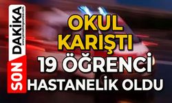 Okul karıştı: 19 öğrenci hastanelik oldu