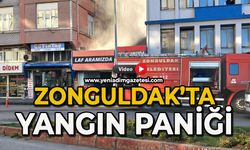 Zonguldak'ta yangın paniği