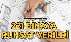 221 binaya ruhsat verildi