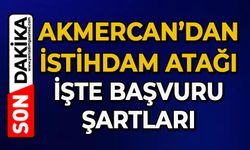Akmercan'dan istihdam atağı: İşte başvuru şartları