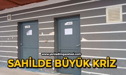 Sahilde büyük kriz