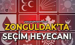 Zonguldak'ta seçim heyecanı