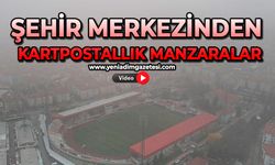 Şehir merkezinden kartpostallık manzaralar
