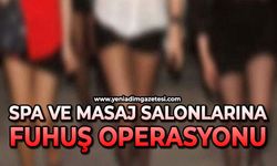 SPA ve masaj salonlarına fuhuş operasyonu