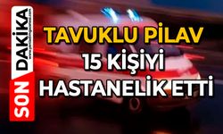 Tavuklu pilav 15 kişiyi hastanelik etti