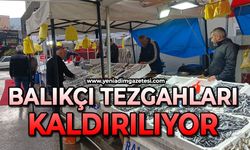 Balıkçı tezgahları kaldırılıyor