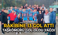 Rakibine 13 gol attı: Taşkömürü gol oldu yağdı