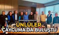 Ünlüler Çaycuma'da buluştu