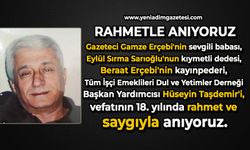 Hüseyin Taşdemir'i vefatının 18. yılında rahmet ve saygıyla anıyoruz