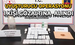 Uyuşturucu operasyonu: 1 kişi gözaltına alındı