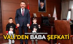 Vali’den Baba şefkati