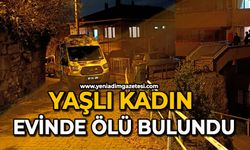 Yaşlı kadın evinde ölü bulundu