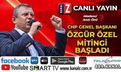 Özgür Özel Madenci Anıtı'nda halka sesleniyor/ KANAL Z Canlı Yayın