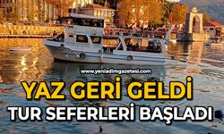 Yaz geri geldi: Tur seferleri başladı