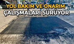 Yol bakım ve onarım çalışmaları sürüyor