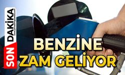 Benzine zam geliyor!