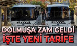 Dolmuşa zam geldi: İşte yeni güncel fiyat