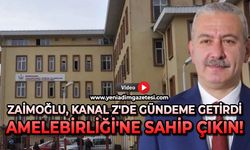 Zaimoğlu, Kanal Z'de gündeme getirdi: Amelebirliği'ne sahip çıkın!