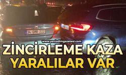 Zincirleme kaza: Yaralılar var