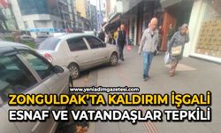 Zonguldak’ta kaldırım işgali: Esnaf ve vatandaşlar tepkili