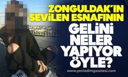 Zonguldak’ın sevilen esnafının gelini neler yapıyor öyle?