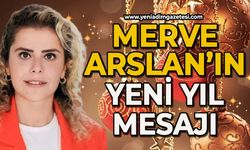 Merve Arslan'ın yeni yıl mesajı