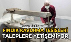 Fındık kavurma tesisleri taleplere yetişemiyor