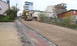 Altyapı çalışması sonrası 21 bin tonluk asfalt çalışması