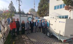 Afetlere hazırlıkta UMKE'ye mobil enerji desteği