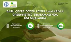 BARÜ çevre dostu uygulamalarıyla GreenMetric sıralamasında üst sıralarda