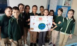 İlkokul öğrencilerinden sağlıklı yaşam mesajı