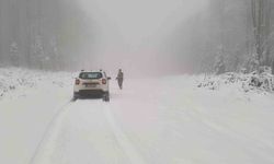 Kar yağışı etkili oldu