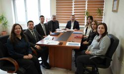 Rektör Kırışık, Uluslararası İlişkiler Koordinatörlüğü ekibiyle bir araya geldi