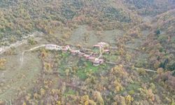 Sonbahara bürünen ormanlar ve 'çam kokulu' evler mest ediyor