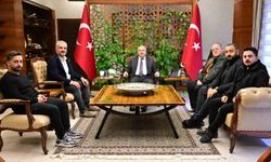 Vali Ali Fidan Düzceli gazetecileri ağırladı