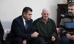 Vali Aslan şehit polis Turgut Külünk'ün ailesini yalnız bırakmadı