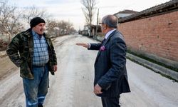 Yol yapım ve çevre düzenleme çalışmalarına aralıksız devam ediyor