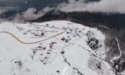 Yüksek kesimler karla kaplandı