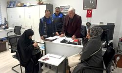 Zabıta ekiplerinin bulduğu cüzdan sahibine teslim edildi